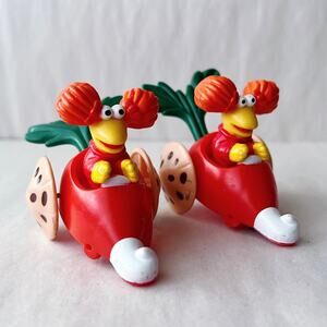 Fraggle Rock Red Radish Car McDonald's Happy Meal Toy 1988 Jim Henson